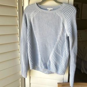 H&M Blue Knit Sweater